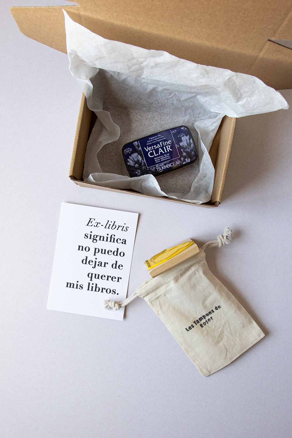 Envoltorio ex-libris gato de espaldas