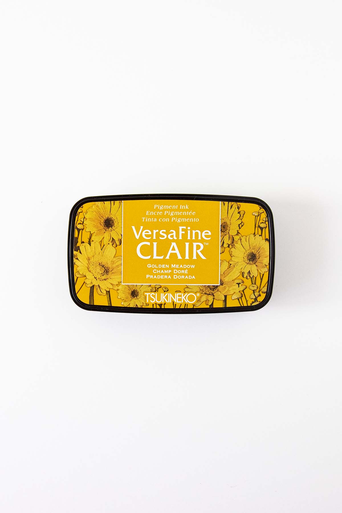 Almohadilla de tinta amarilla VersaFine