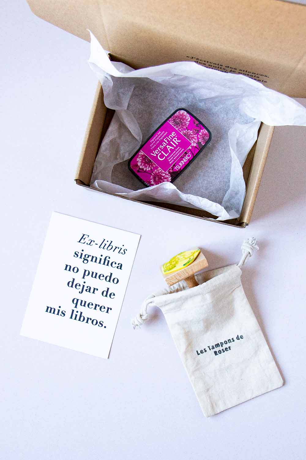 Envoltorio ex-libris noche de nutria lectora