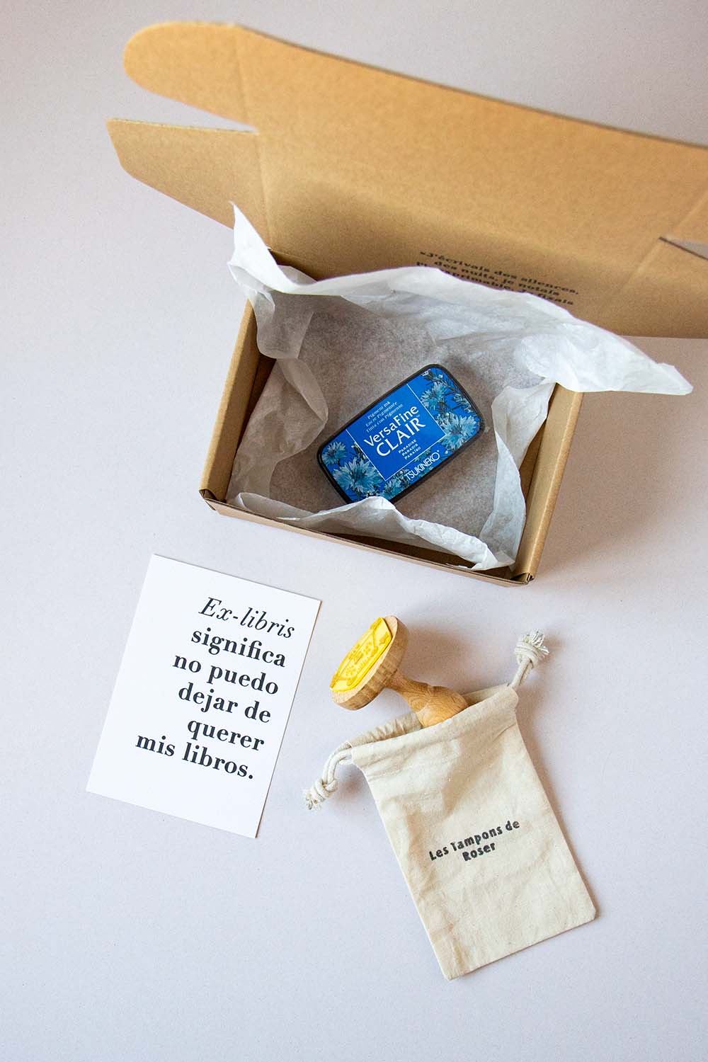 Envoltorio ex-libris oso